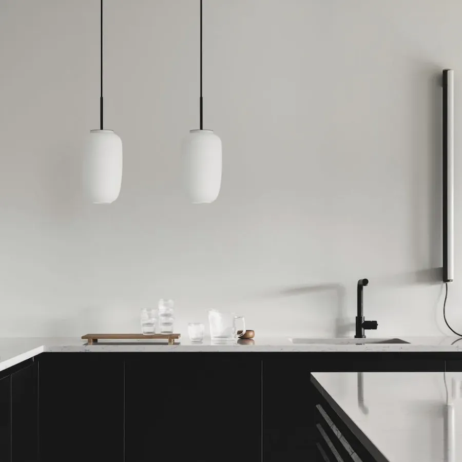 HADELAND GLASSVERK AS Taklamper|Arkivlamper-Taklampe 4178 Hvit