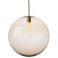 HADELAND GLASSVERK Taklamper|Arkivlamper-TAKLAMPE 4014 KAKAO