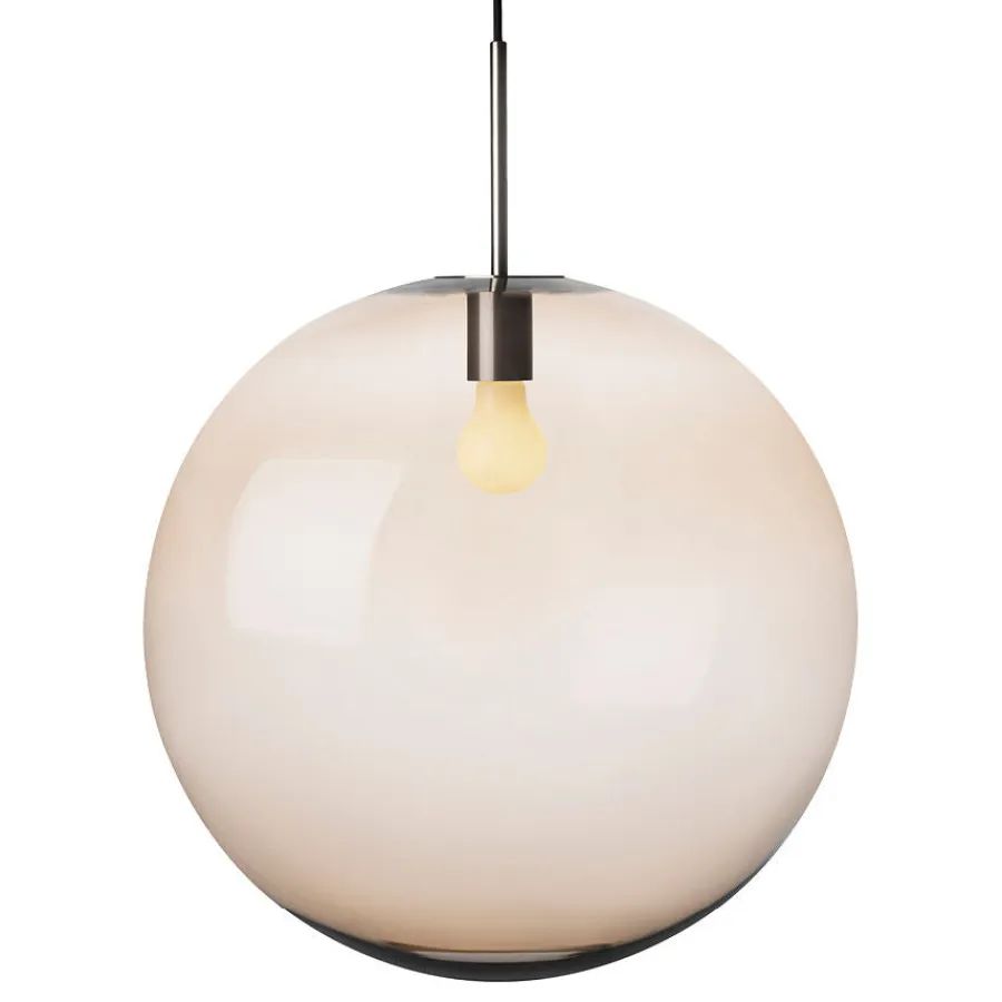 HADELAND GLASSVERK Taklamper|Arkivlamper-TAKLAMPE 4014 KAKAO
