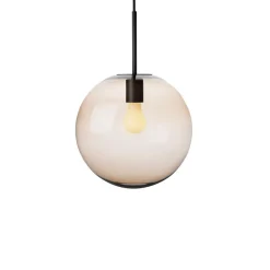 HADELAND GLASSVERK Taklamper|Arkivlamper-TAKLAMPE 4014 KAKAO