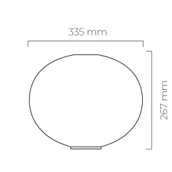 HADELAND GLASSVERK AS Taklamper|Arkivlamper-Taklampe 4169 Large Matt hvit Hvit matt
