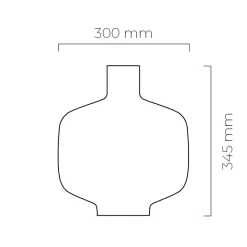 HADELAND GLASSVERK AS Taklamper|Arkivlamper-Taklampe 4180 Matt Hvit