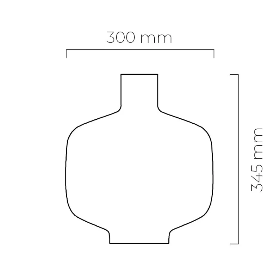 HADELAND GLASSVERK AS Taklamper|Arkivlamper-Taklampe 4180 Matt Hvit