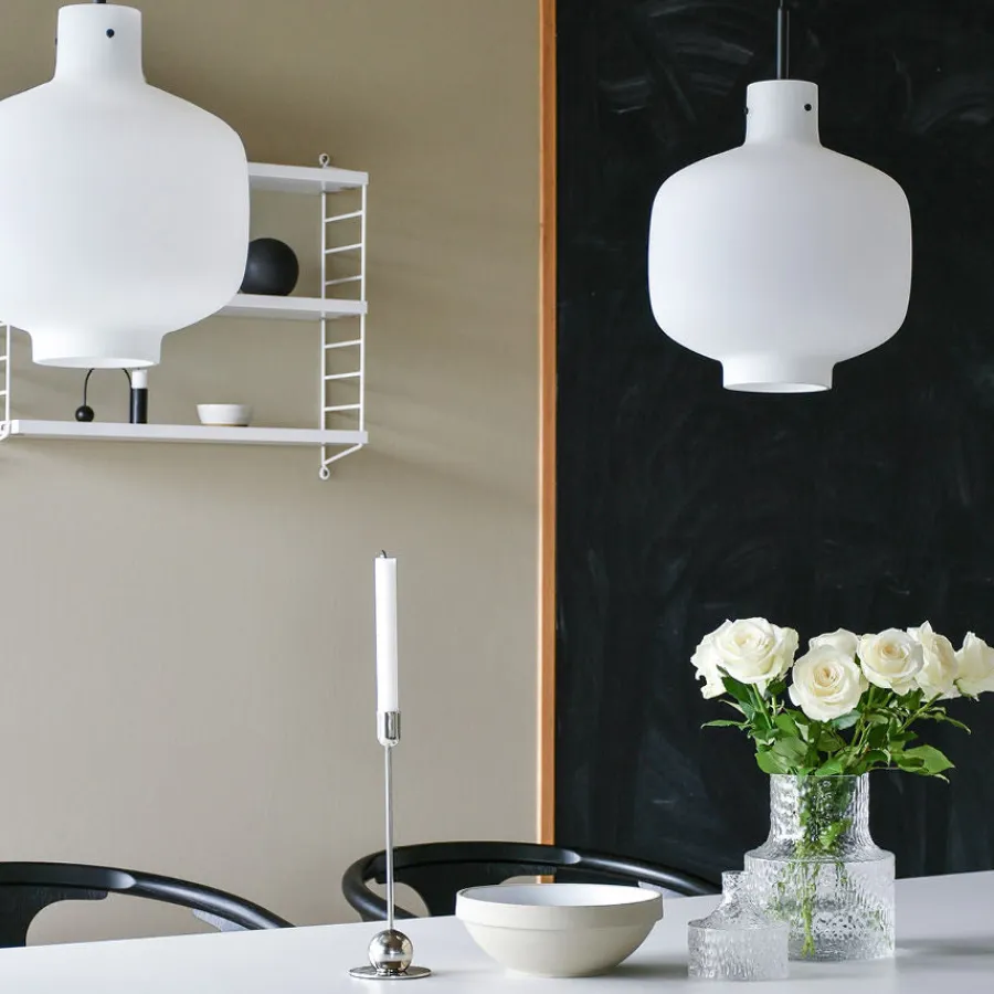 HADELAND GLASSVERK AS Taklamper|Arkivlamper-Taklampe 4180 Matt Hvit