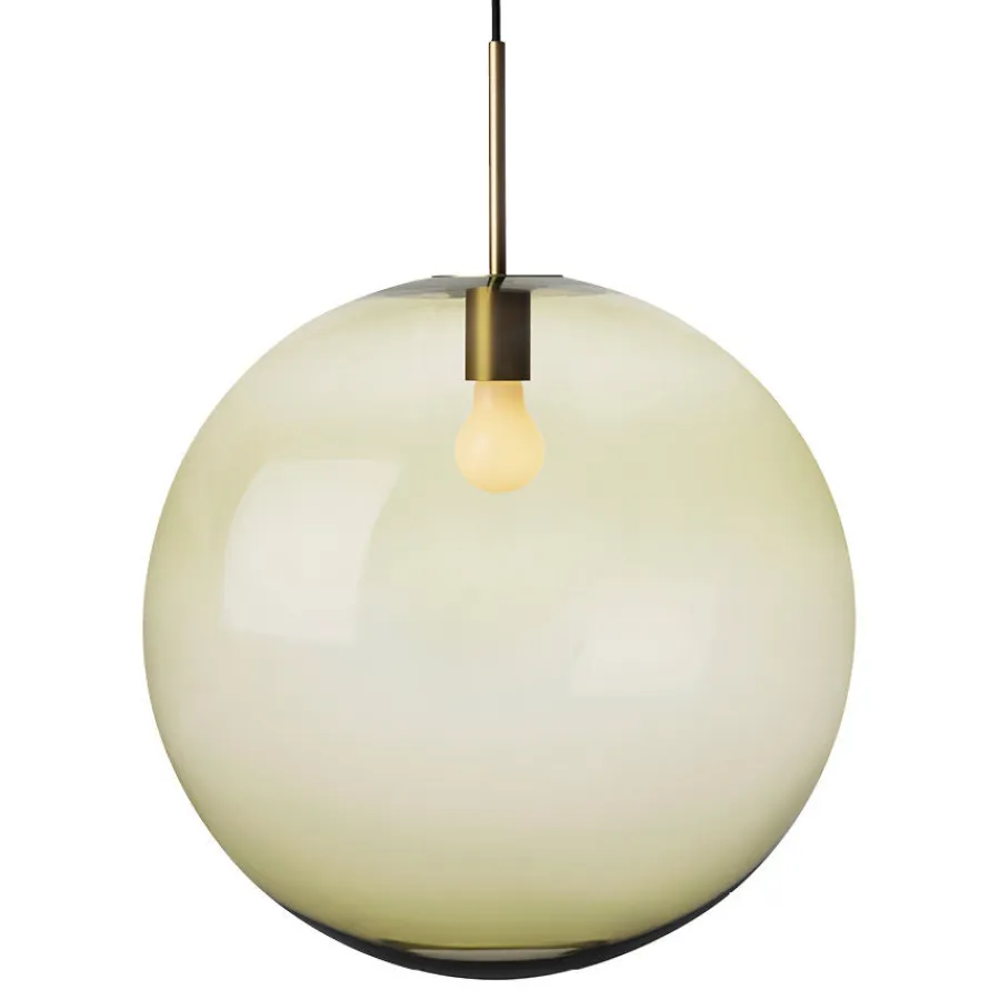 HADELAND GLASSVERK Taklamper|Arkivlamper-TAKLAMPE 4014 OLIVEN