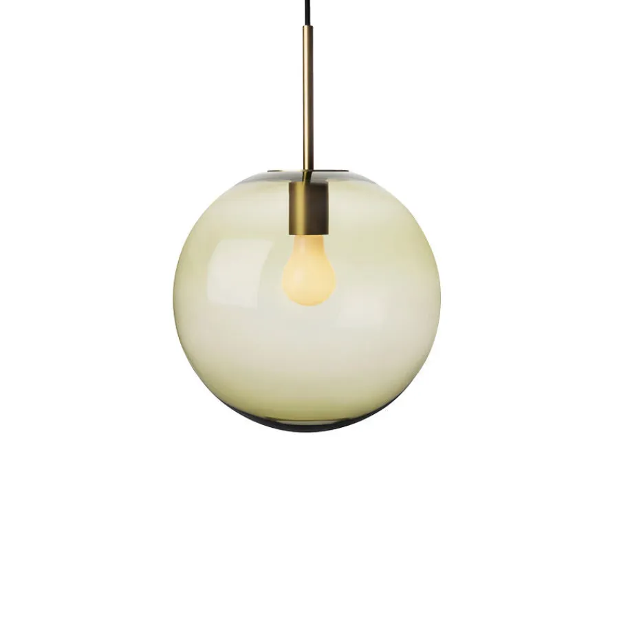 HADELAND GLASSVERK Taklamper|Arkivlamper-TAKLAMPE 4014 OLIVEN