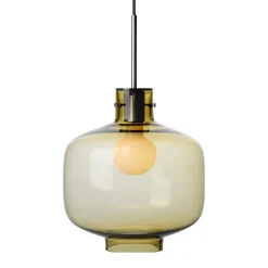 HADELAND GLASSVERK AS Taklamper|Arkivlamper-Taklampe 4180 Oliven