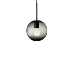 HADELAND GLASSVERK Taklamper|Arkivlamper-TAKLAMPE 4014 RØKGRÅ