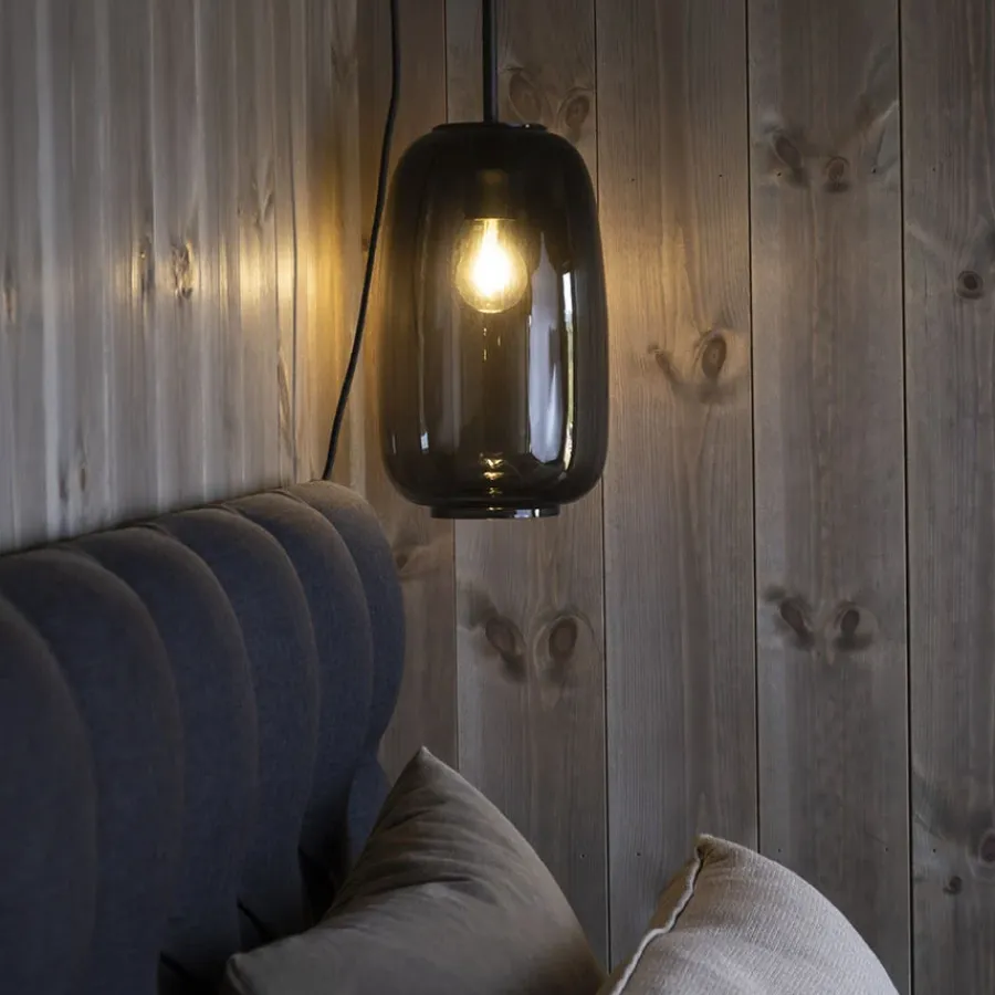 HADELAND GLASSVERK AS Taklamper|Arkivlamper-Taklampe 4178 Røkgrå