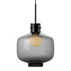 HADELAND GLASSVERK AS Taklamper|Arkivlamper-Taklampe 4180 Røkgrå