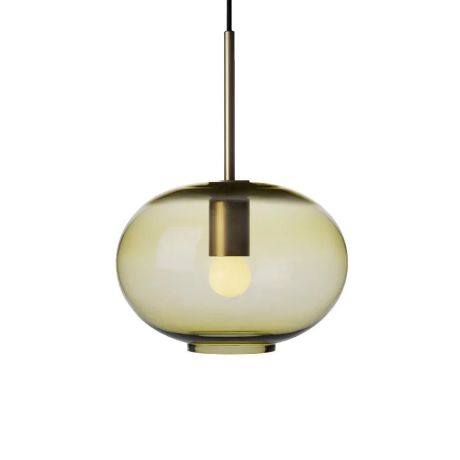 HADELAND GLASSVERK AS Taklamper|Arkivlamper-Taklampe 4169 Small Oliven