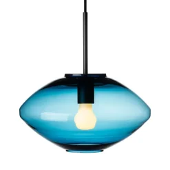 HADELAND GLASSVERK AS Taklamper|Arkivlamper-Taklampe 4280 Stålblå