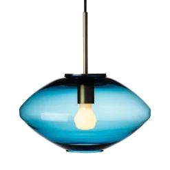 HADELAND GLASSVERK AS Taklamper|Arkivlamper-Taklampe 4280 Stålblå