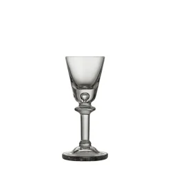 HADELAND GLASSVERK AS Drammeglass-TANGEN DRAMMEGLASS GRÅ 5CL Sotet glass