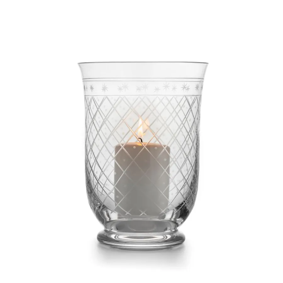 HADELAND GLASSVERK Lyslykter Og Lanterner-VICTORIA LYSLYKT RUTESLIP 22 CM